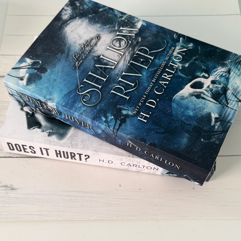 Shallow River and Does it Hurt by H.D. Carlton Book